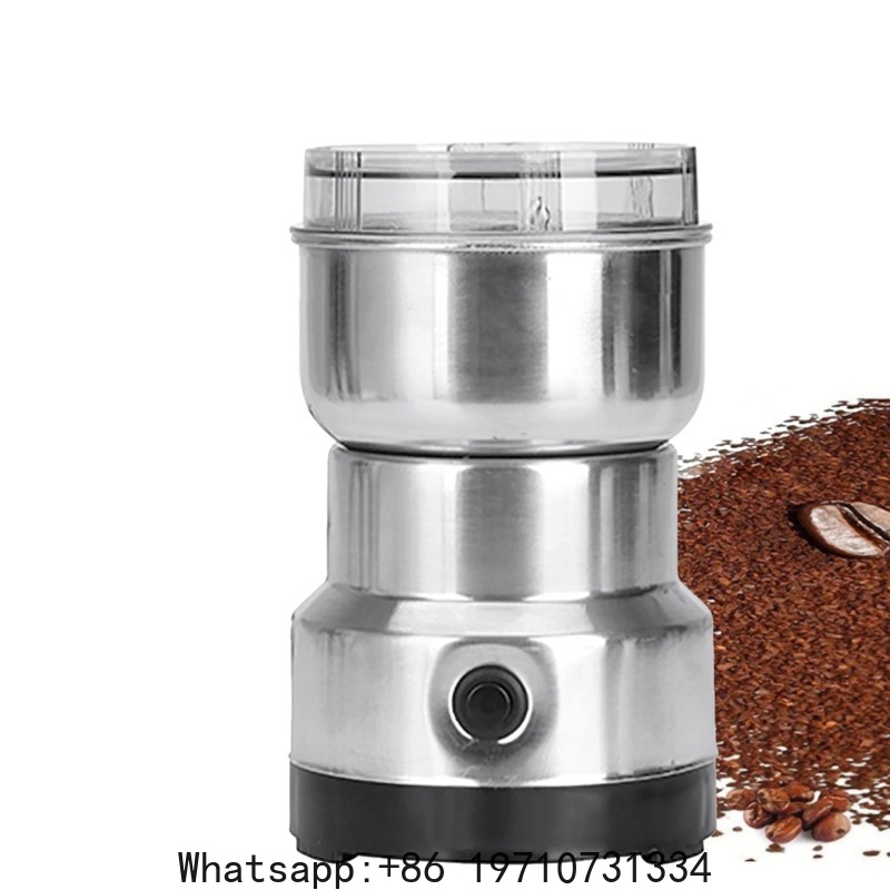 Coffee Bean Grinder Electric - Elektrische Getreidemühle Kräutermühle Pulverisierer Mahlmaschine Metall-Elektro-Kaffeebohnenmühle