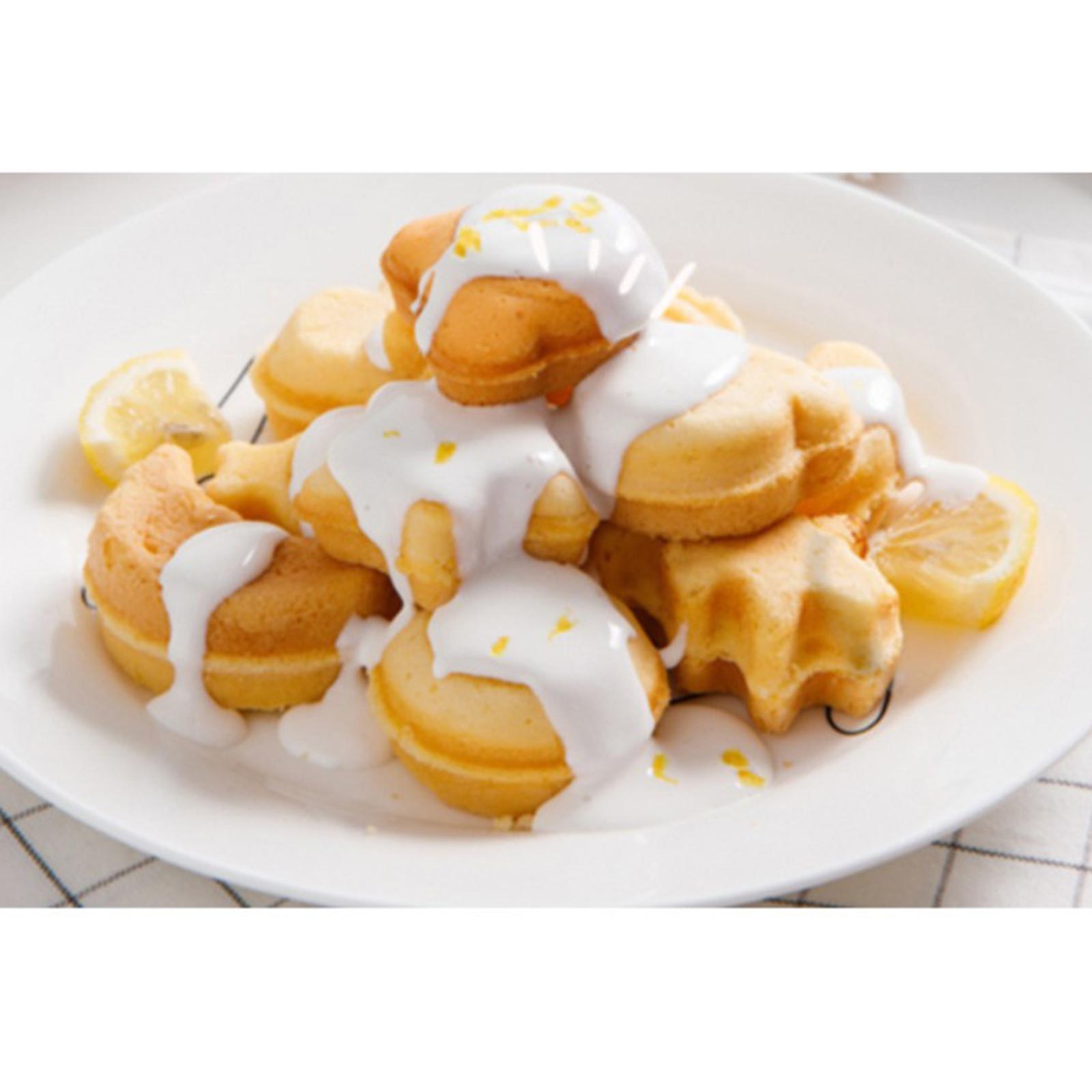Mini Waffle Maker Machine - Mini-Waffeleisen mit Antihaftbeschichtung, Automatische Pfannkuchen- und