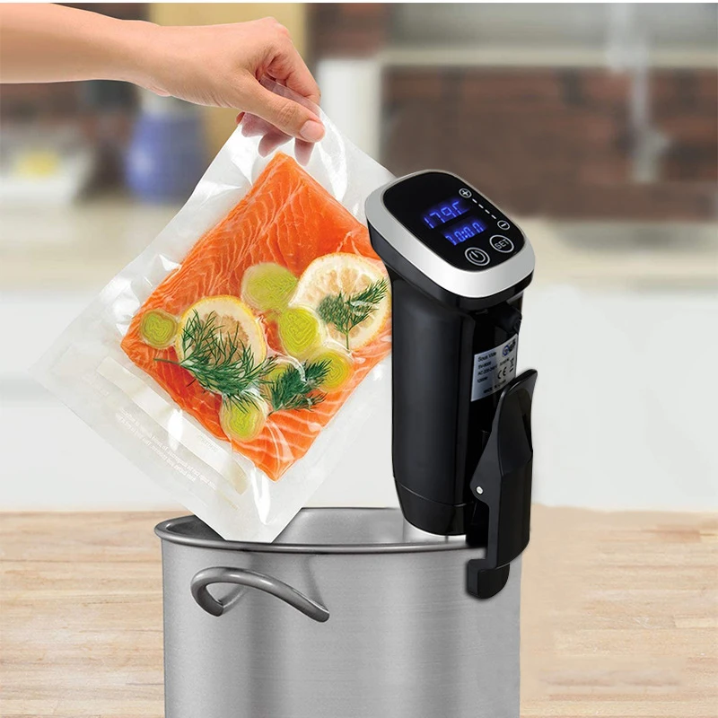 Digital Sous Vide Precision Cooker - IPX7 wasserdichter Sous-Vide-Präzisionsherd, Tauchzirkulator, Vakuum-Lebensmittelherd, Kochmaschine