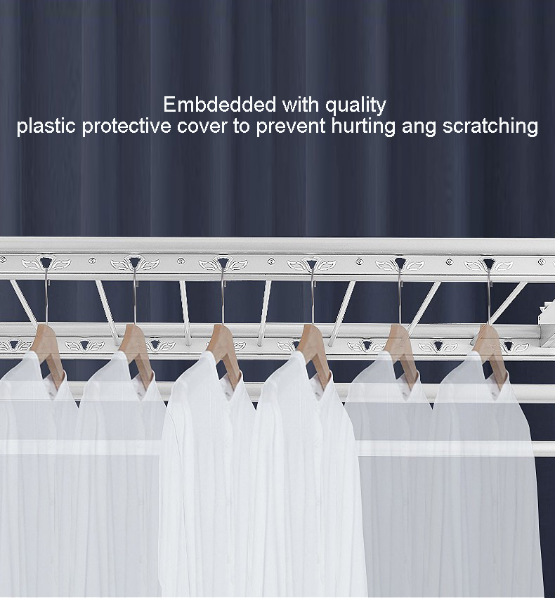 Laundry - LED Automatischer Intelligenter Kleiderständer Elektrischer Wäscheständer