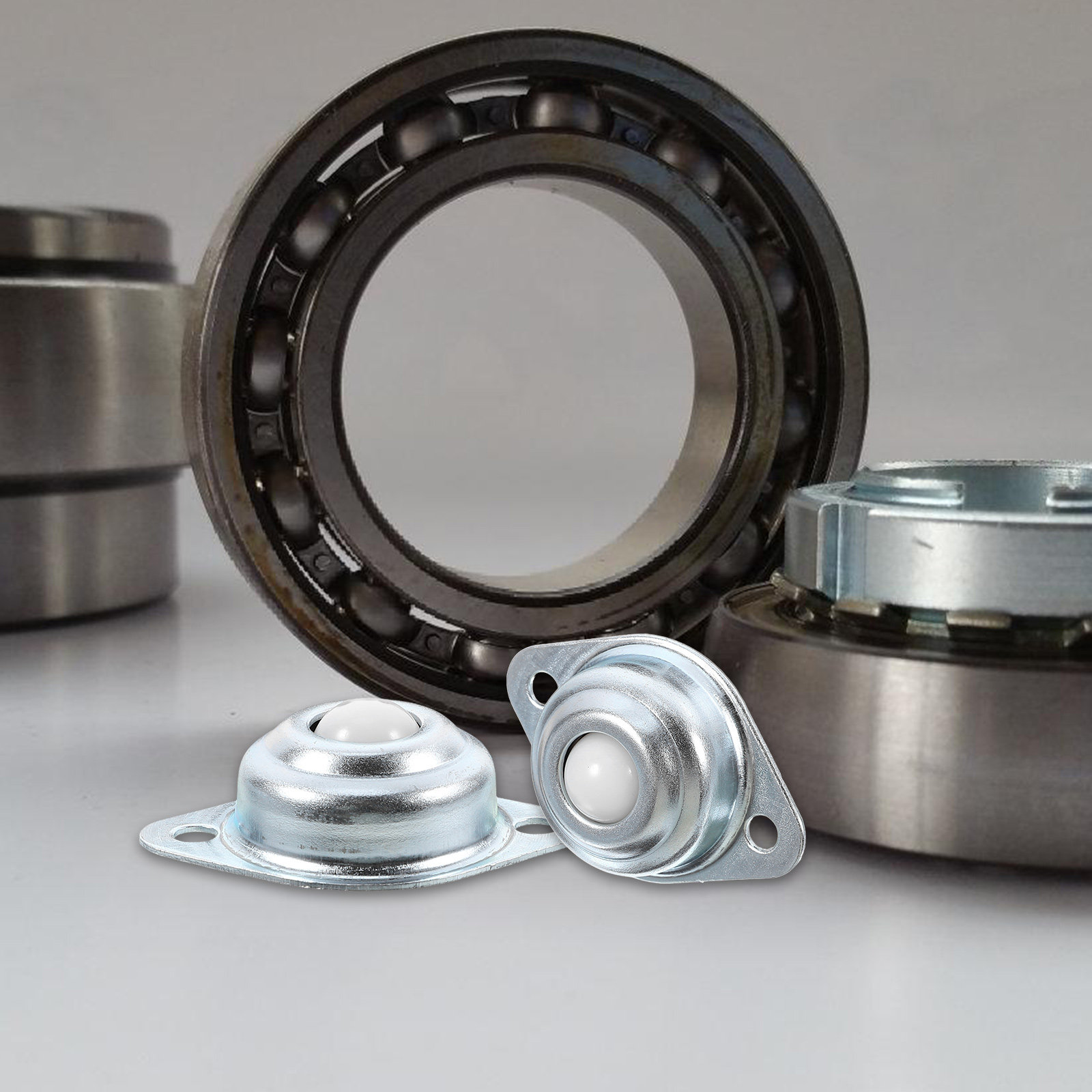 Small Appliances - 12 Stück Kugellager-Nylon-Universal-Schwenkrollen für Möbel und