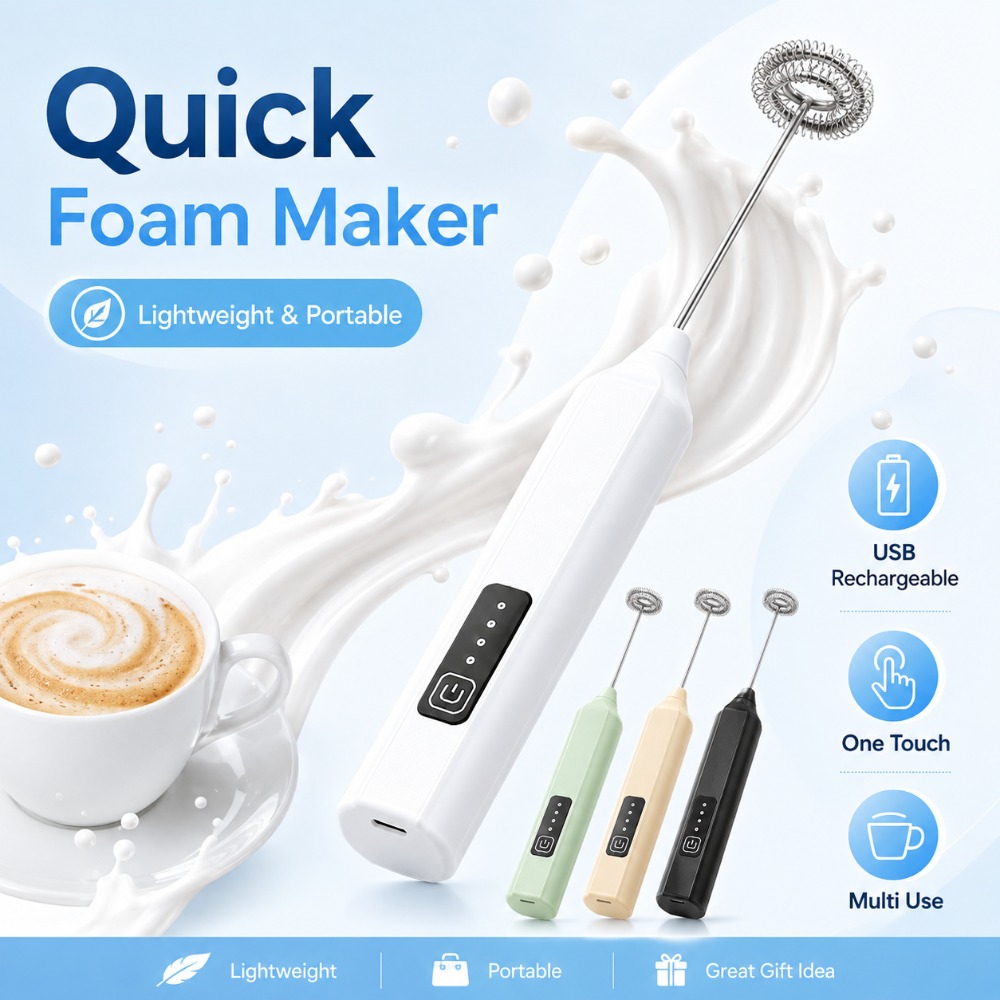 Milchaufschäumer und Eiermixer – Electric Milk Frother Handheld Bewertung und Preis