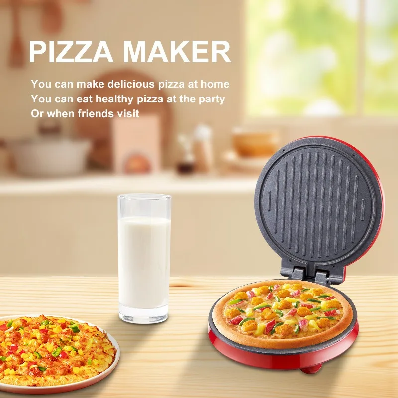 110V Elektrische Pizzamaschine – Mini Waffle Maker Machine Bewertung und Preis