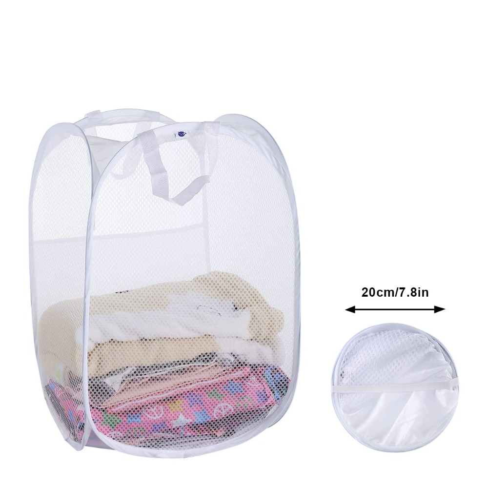 Mesh-Wäschekorb, Pop-Up-Korb f – Laundry Bewertung und Preis