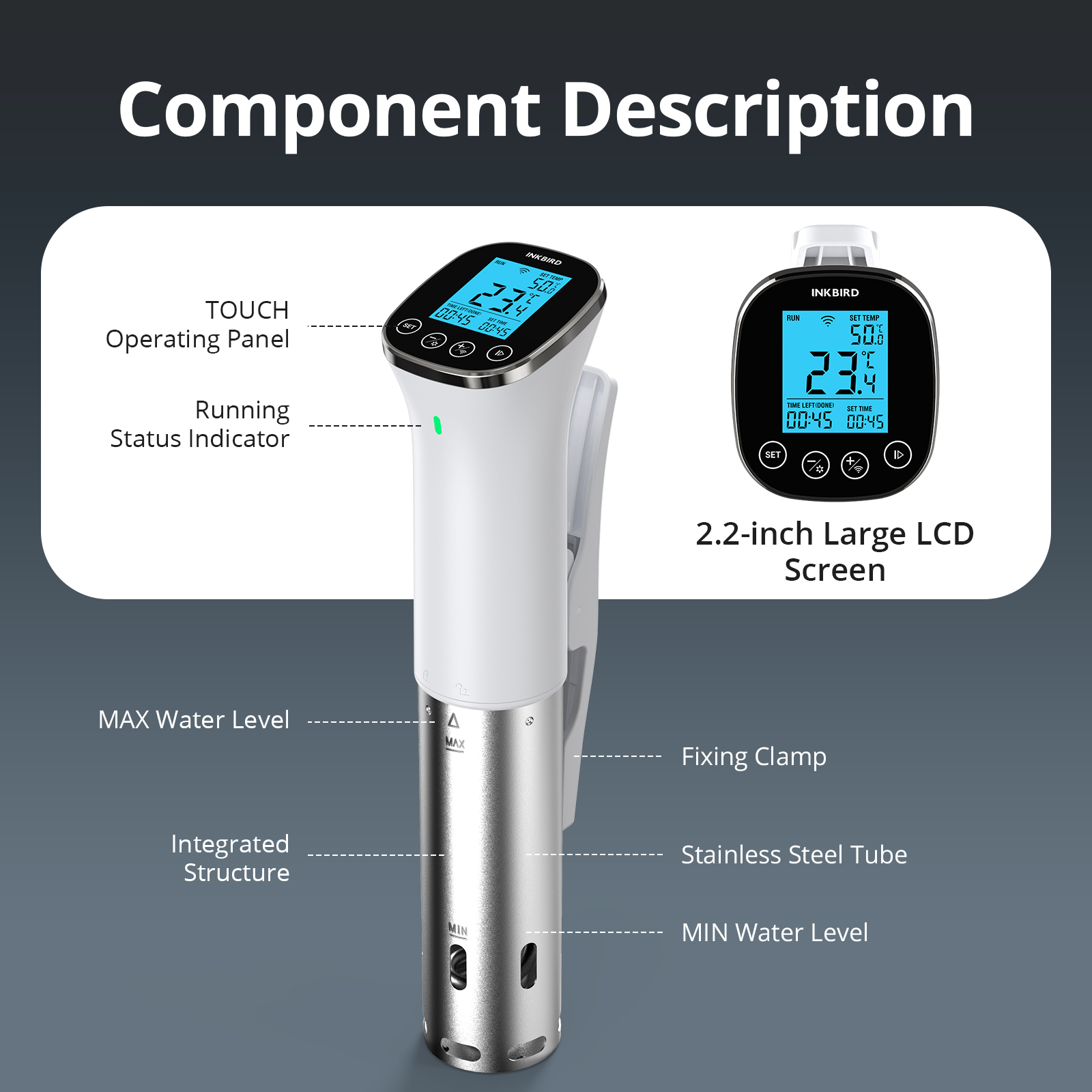 INKBIRD SSV-103-W 1000W WiFi S – Digital Sous Vide Precision Cooker Bewertung und Preis