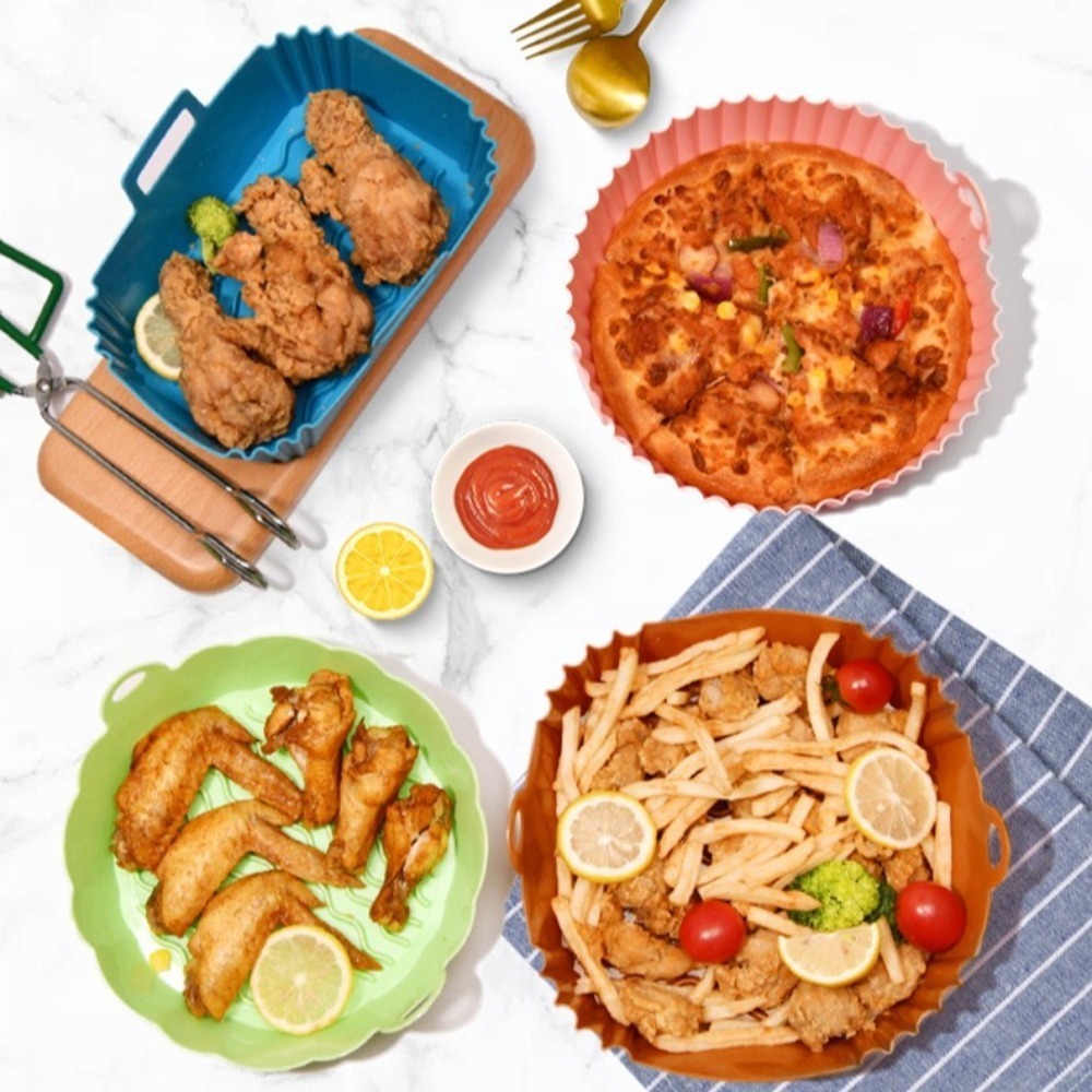 Antihaft-Silikon-Heißluftfritt – Air Fryer Silicone Pot Liner Bewertung und Preis