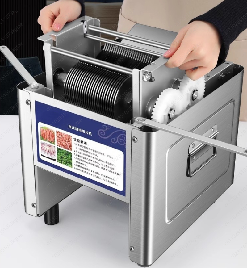 220 V elektrische Fleischschne – Automatic Meat Slicer Home Bewertung und Preis